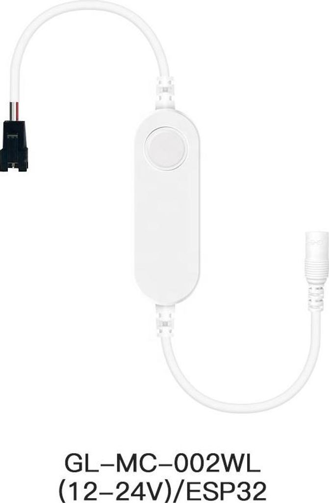 GLEDOPTO Mini WLED Digital LED Controller, Mic-Version, USB & WiFi, bis 800 LEDs steuerbar