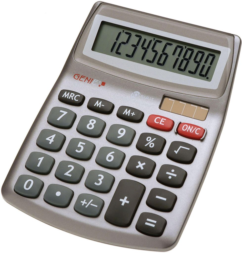 Ecran de bureau Genie 540 calculatrice Gris Image du produit 