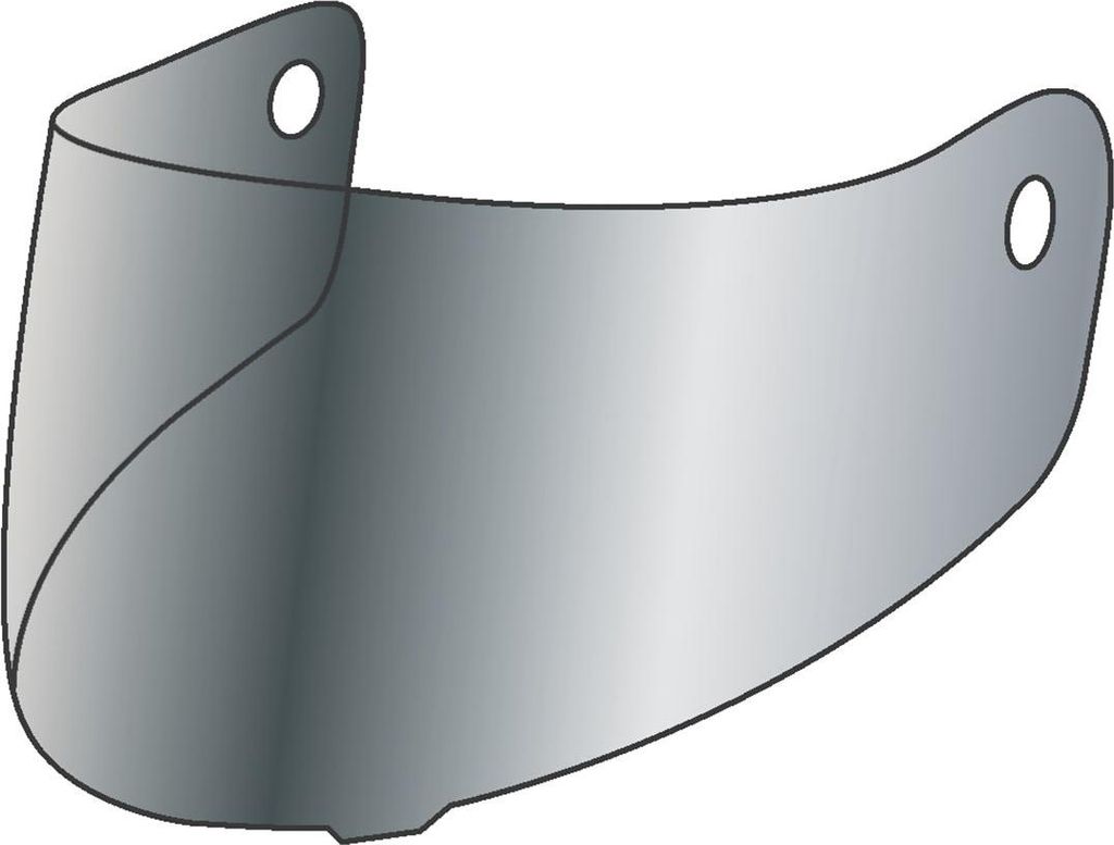 Bogotto Blade Visier, silber verspiegelt