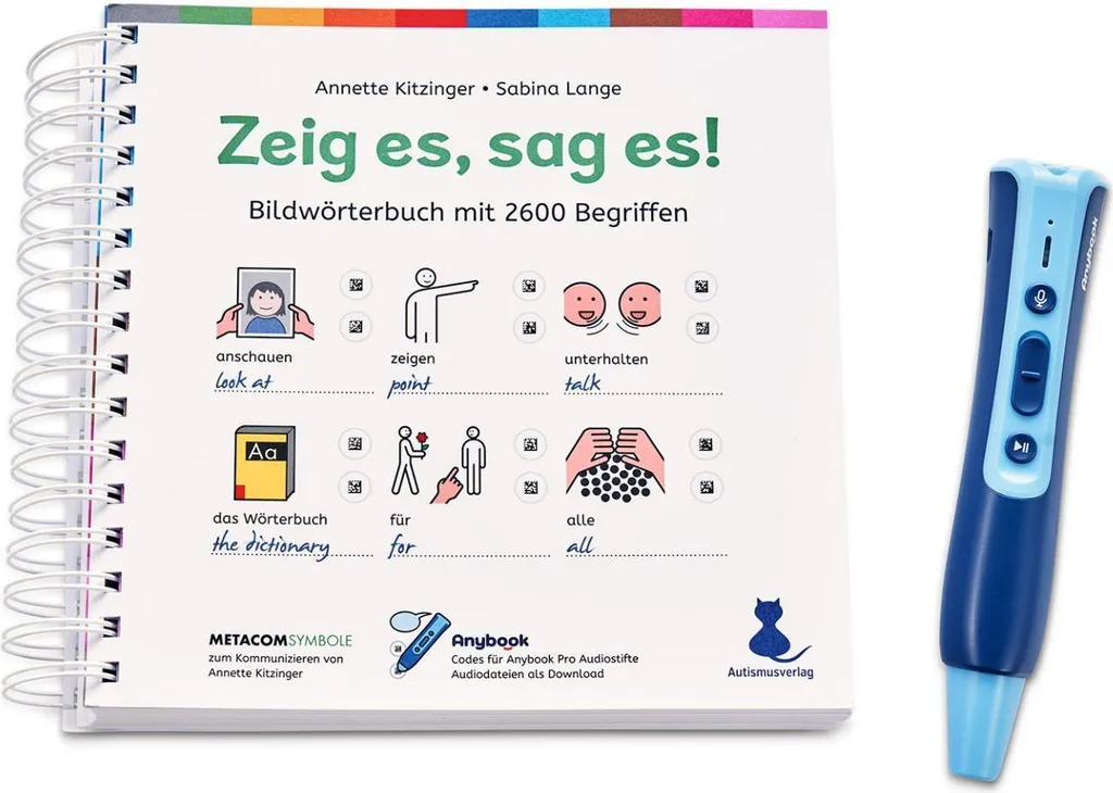 Anybook Pro kit aide à la communication pour autisme et troubles DYS