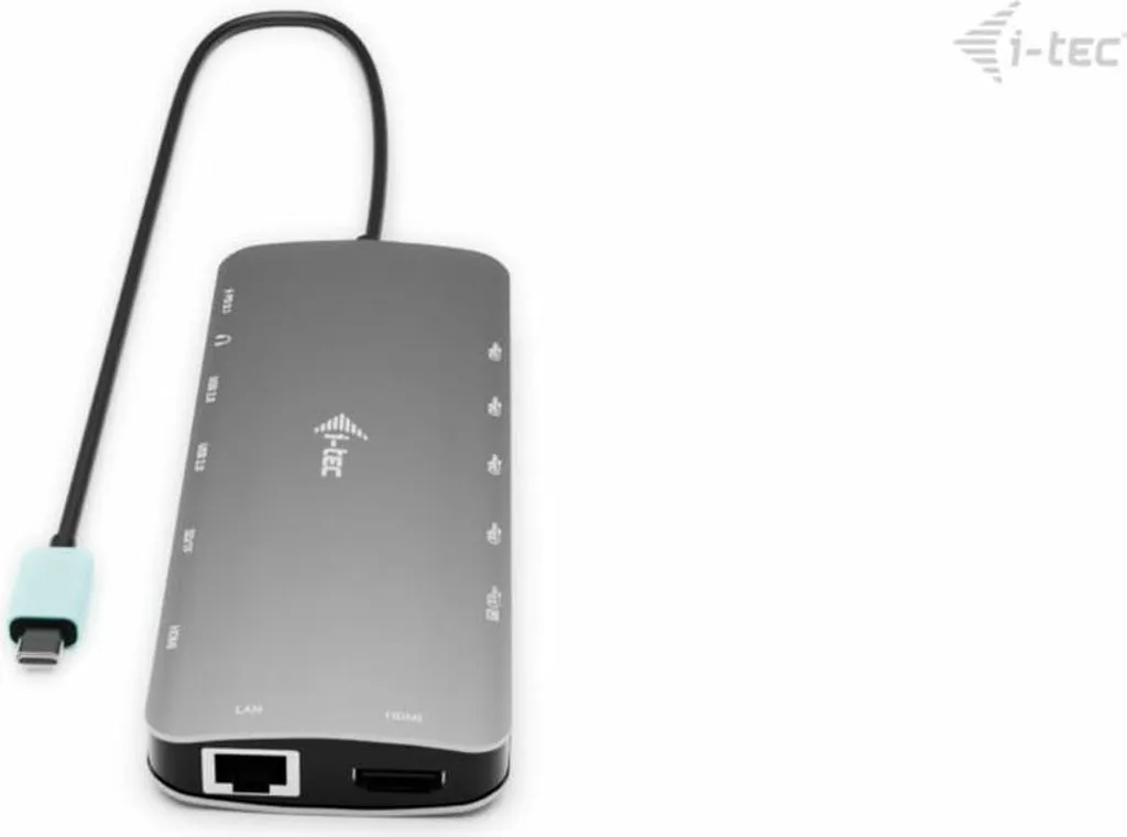 Station Dock USB-C i-Tec pour Télétravail Multi-écrans C31NANOTRIPLEDOCK