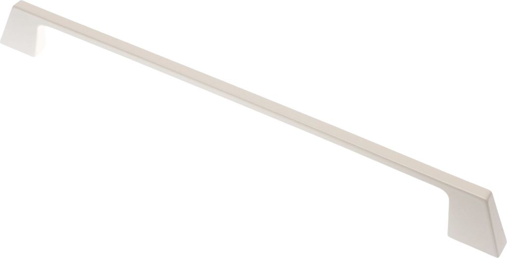 Möbelgriff BA 256mm Küchengriff Weiss matt Schrankgriff Stilo modern