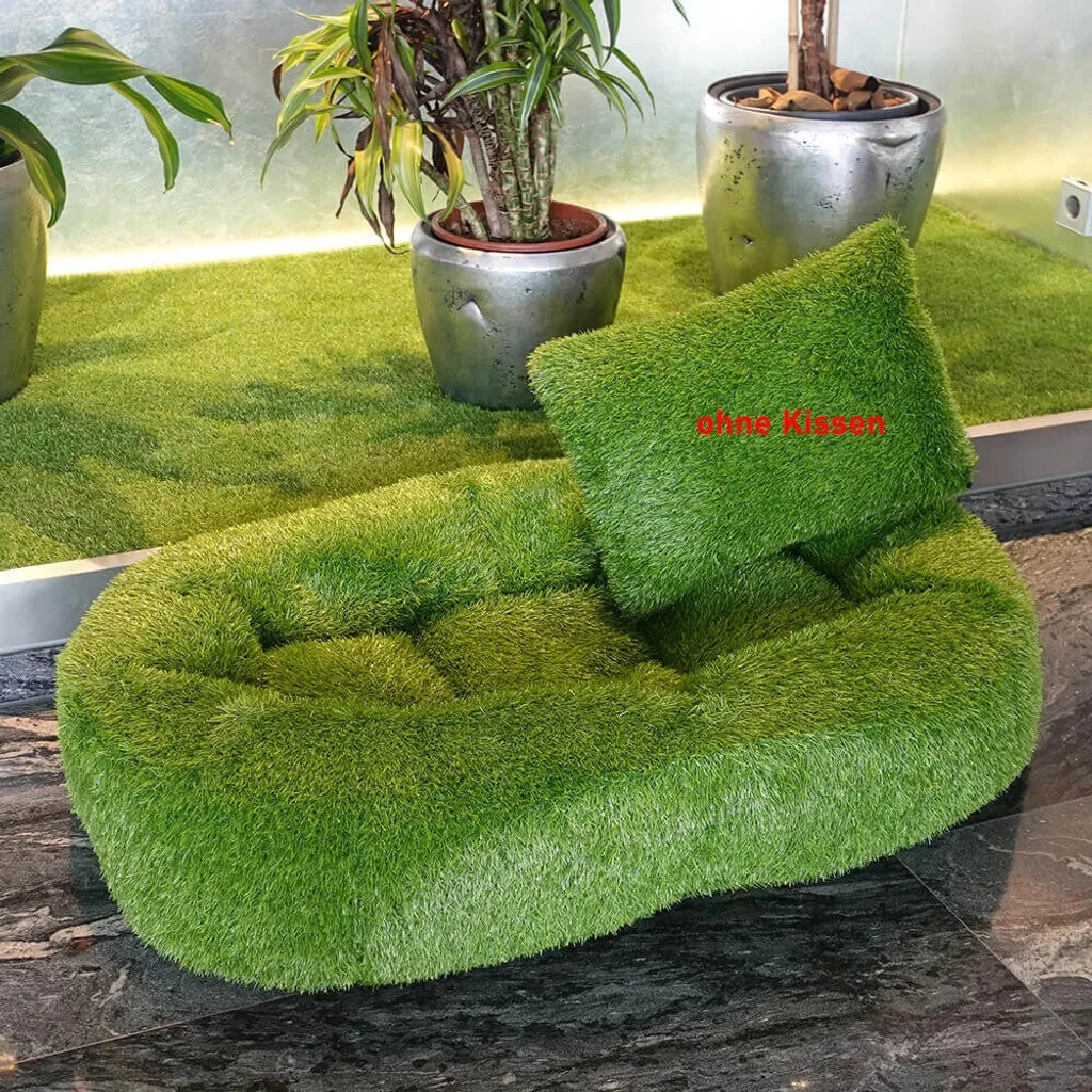 Nid d'herbe AniPlants petit modèle meuble décoration extérieure 22cm