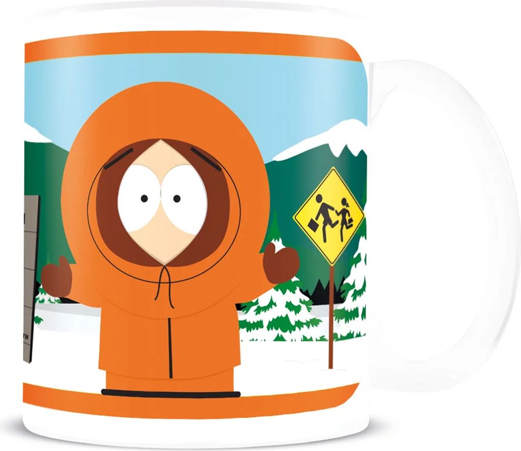 South Park - Kaffeebecher PM11256 (Einheitsgröße) (Weiß)