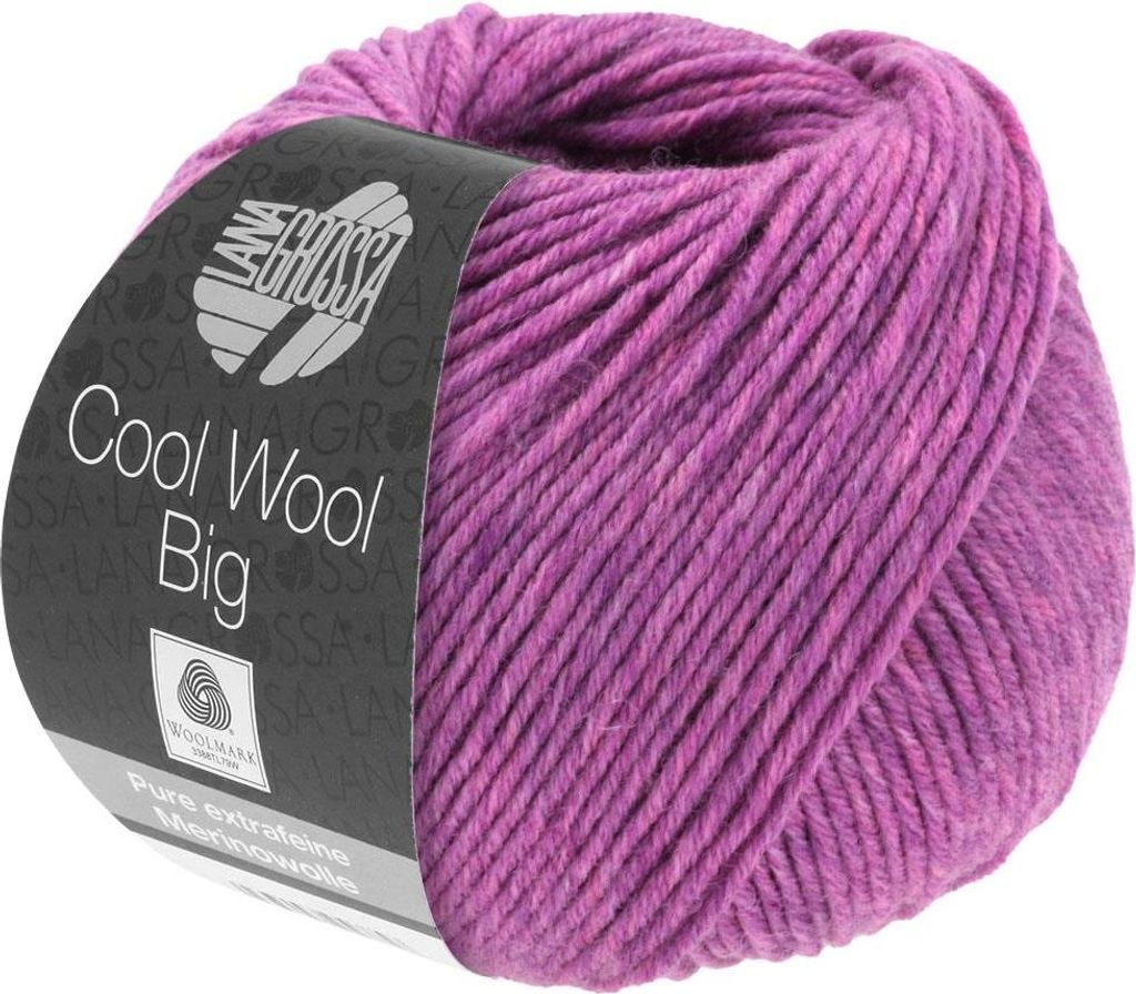 Lana Grossa - Cool Wool Big Melange 7351 flieder