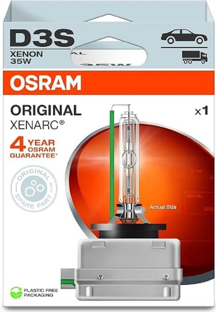 OSRAM XENARC ORIGINAL D3S PK32d-5 42 V/35 W (confezione da Immagine del prodotto 