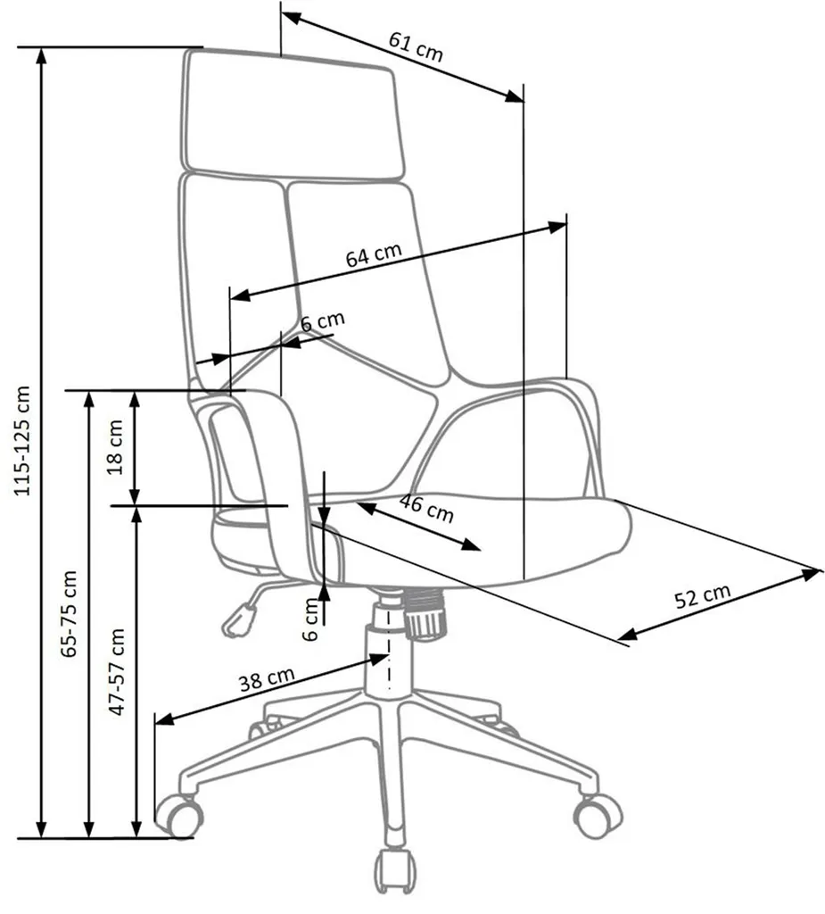 Dites adieu au mal de dos avec le fauteuil de bureau Voyager ajustable - 4