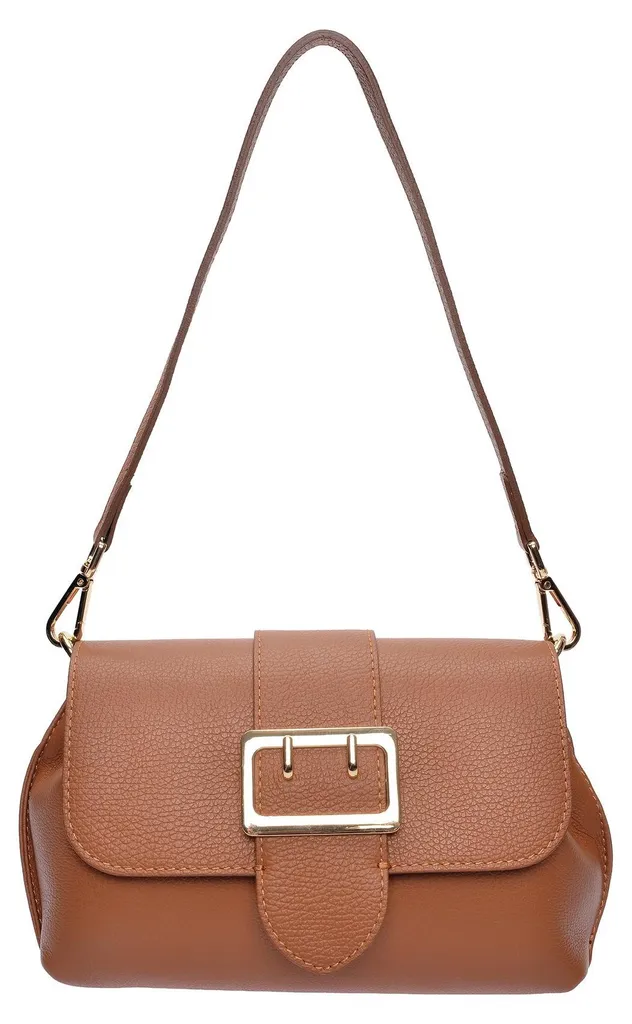 Sac bandoulière de ville chic cognac pour sorties et travail SS26
