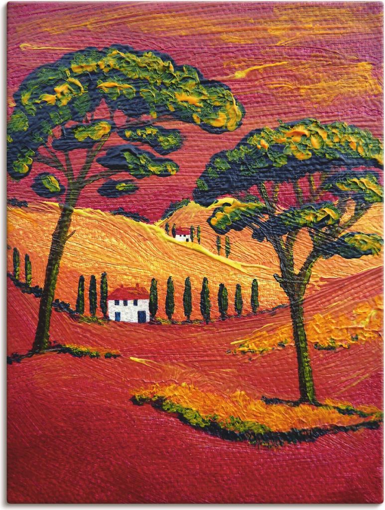 ARTland Leinwandbild Irgendwo in der Toskana 3 Größe: 30x40 cm