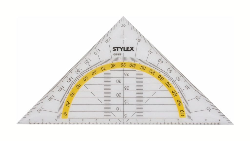 Stylex Geometriedreieck, 16 cm Produktbild 