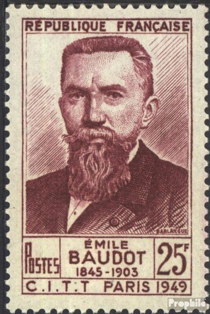 Briefmarken Frankreich 1949 Mi 854 gestempelt CITT