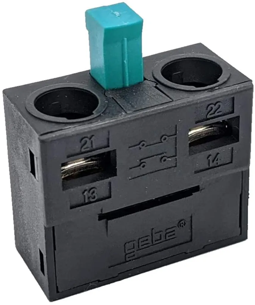 Insert de commutation Geba M-1T/1 pour interrupteur à clé porte