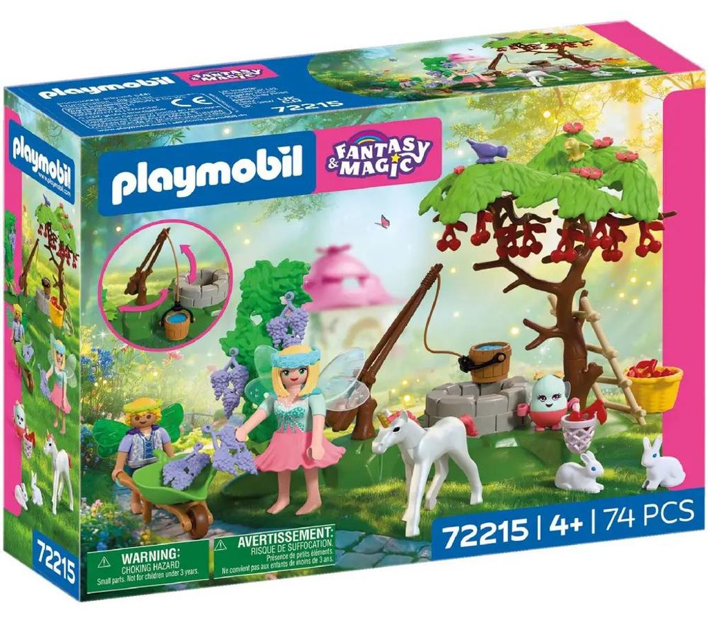 PLAYMOBIL Feeëntuin met eenhoornveulen Productafbeelding 