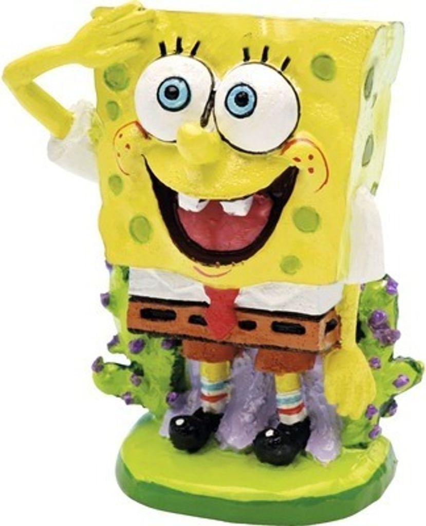 Figurine aquarium déco Bob l'éponge 5 cm Image du produit 