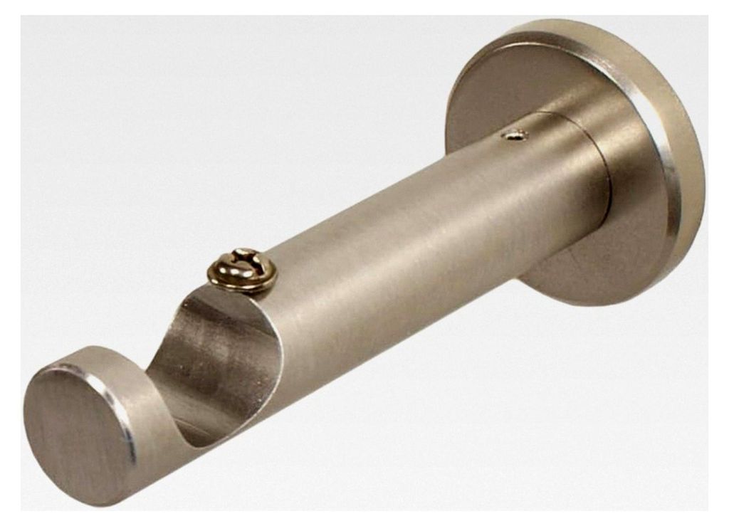 Halterung für 20 mm Gardinenstangen aus Edelstahl für Wand- und Deckenmontage