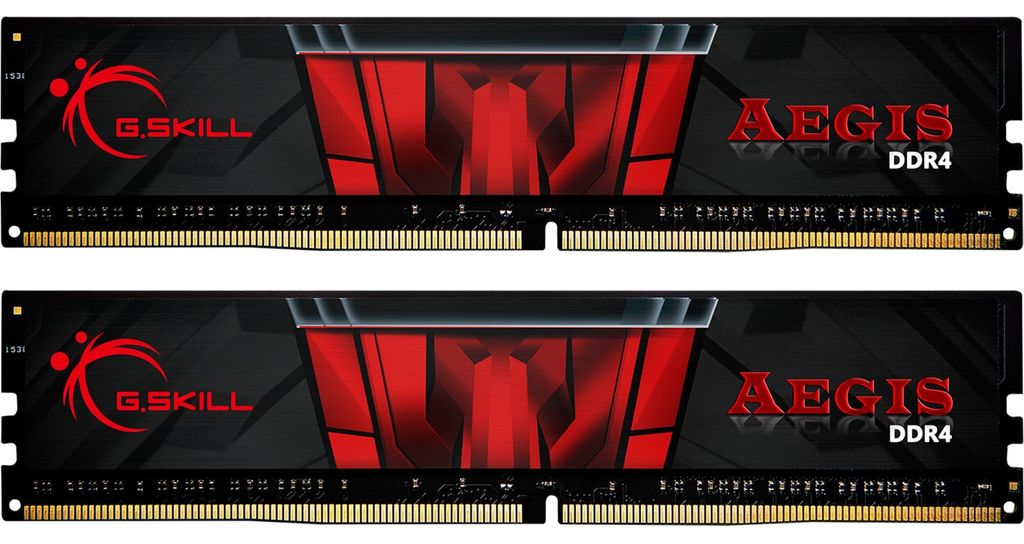 G.Skill Aegis DDR4 - 32 GB - 2 x 16 GB - DDR4 - 3000 MHz - Obrázok produktu 