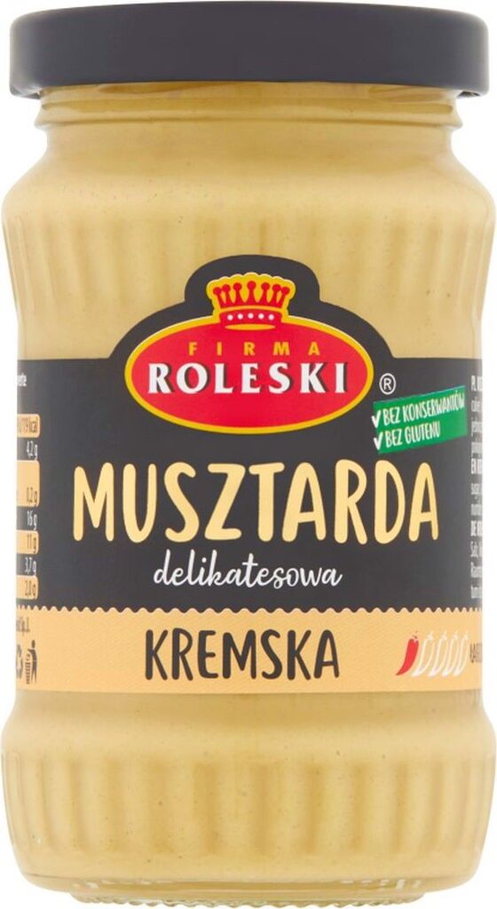Firma Roleski Musztarda Kremska 175 G Zdjęcie produktu 