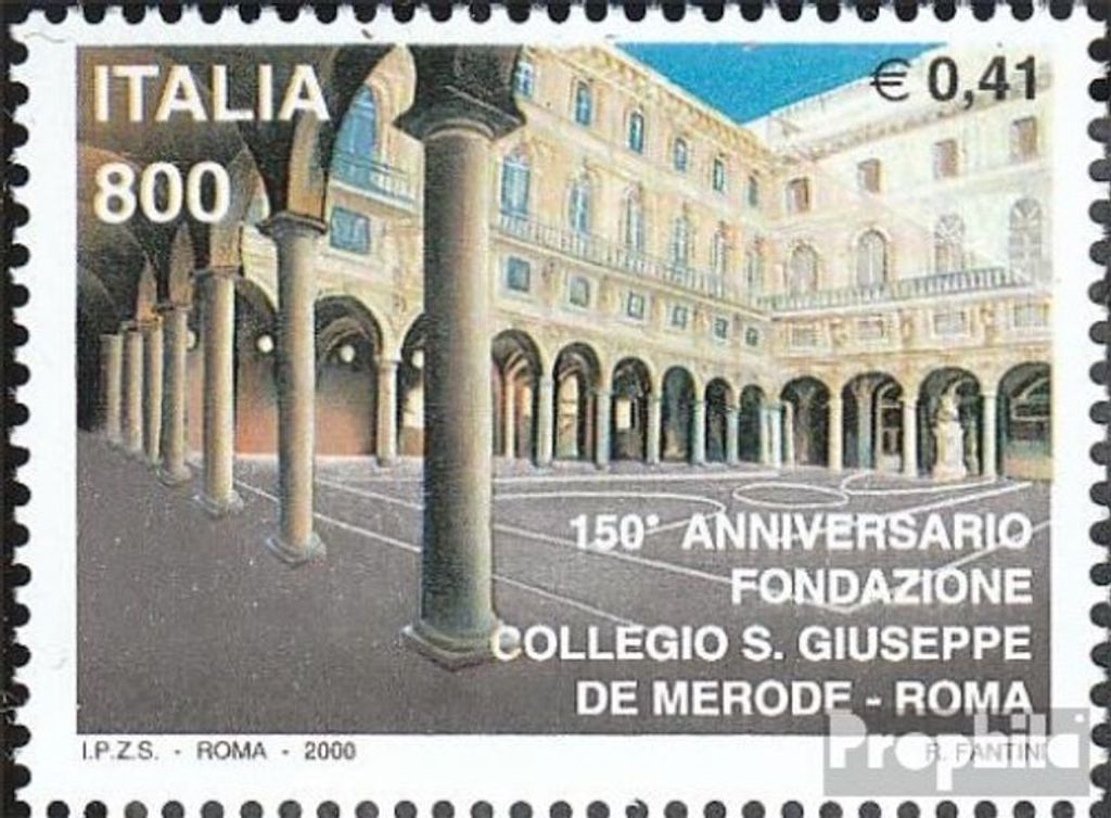 Briefmarken Italien 2000 Mi 2690 (kompl.Ausg.) postfrisch San-Giuseppe-Schule