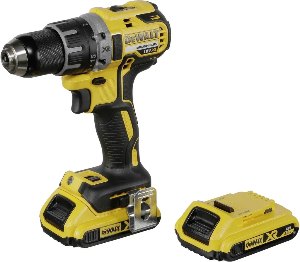 Perceuse DeWalt DCK791D2T 18V avec moteur sans charbon et couple 70 Nm