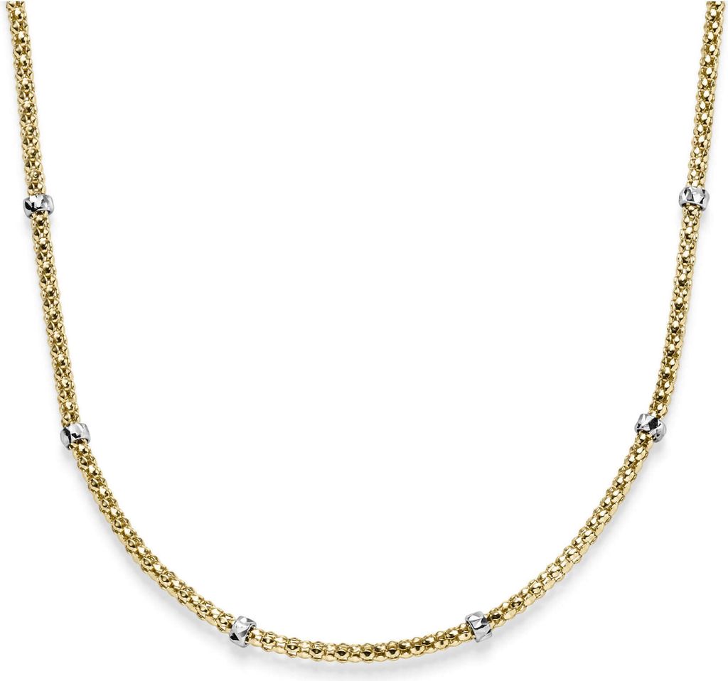3mm-Himbeer-Collier-mit-Rollos-585-Gold-gelb-weiß-50cm