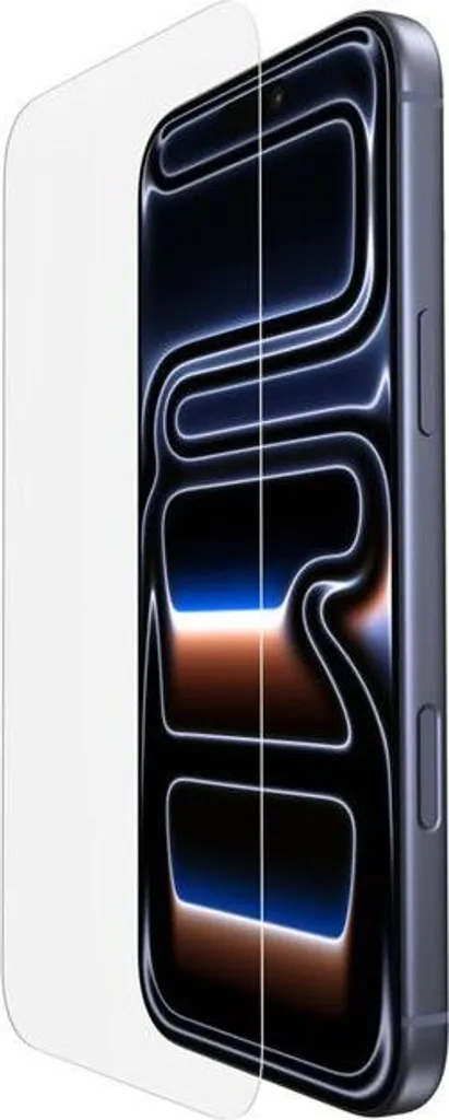 Belkin ScreenForce InvisiGlass, Apple, iPhone 17 Pro Max, antigoccia, trasparente, 1 pezzo(i)