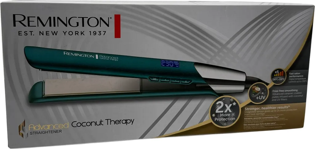 Adieu Cheveux Abîmés avec le Lisseur Remington Advanced Coconut Therapy - 9