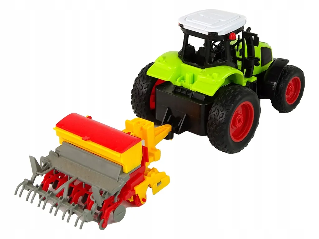 Véhicule agricole télécommandé 1:16 avec botteleuse pour enfant vert