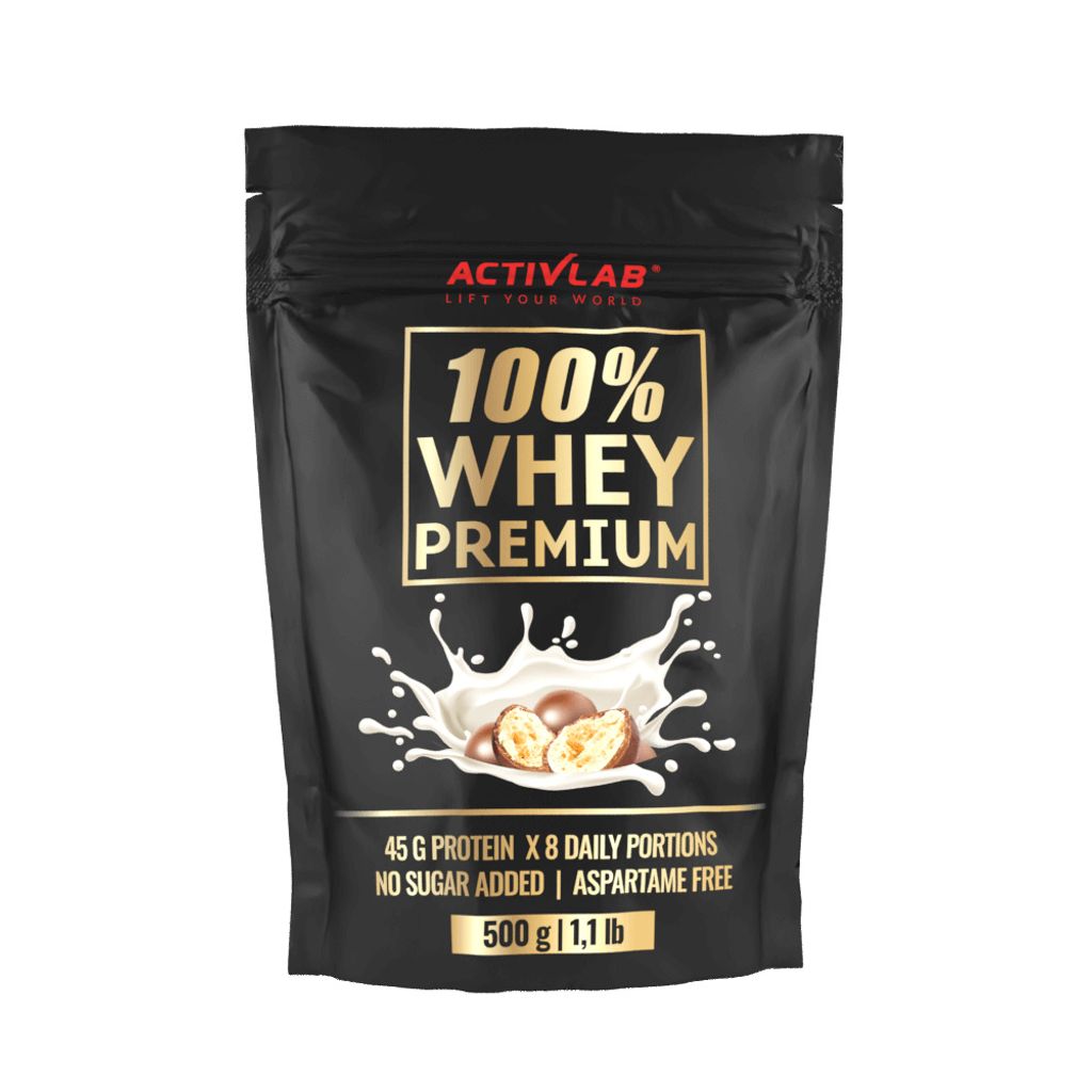 Activlab 100% Whey Premium 500g, hoher Proteingehalt, Produktbild 