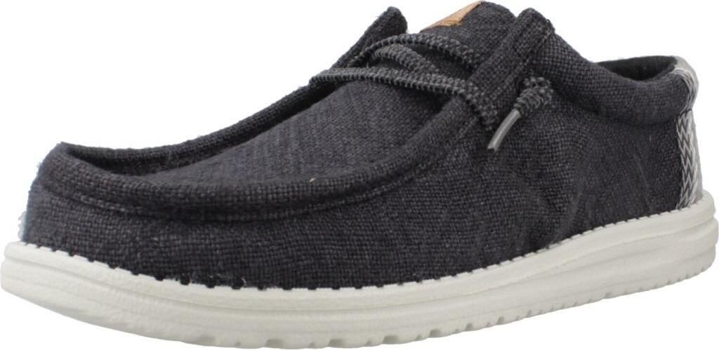 HEY DUDE WALLY JUTE Schwarz