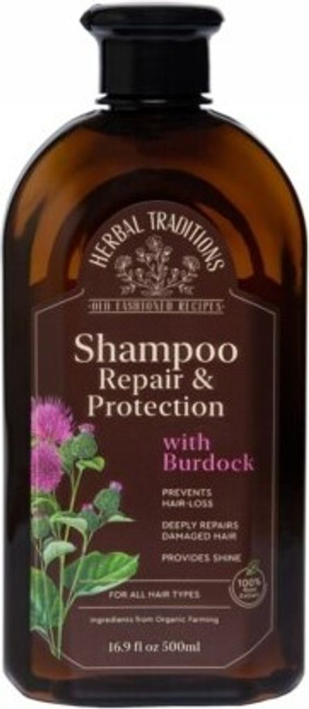 Mit Klettenwurzel-Haarshampoo 500 ml