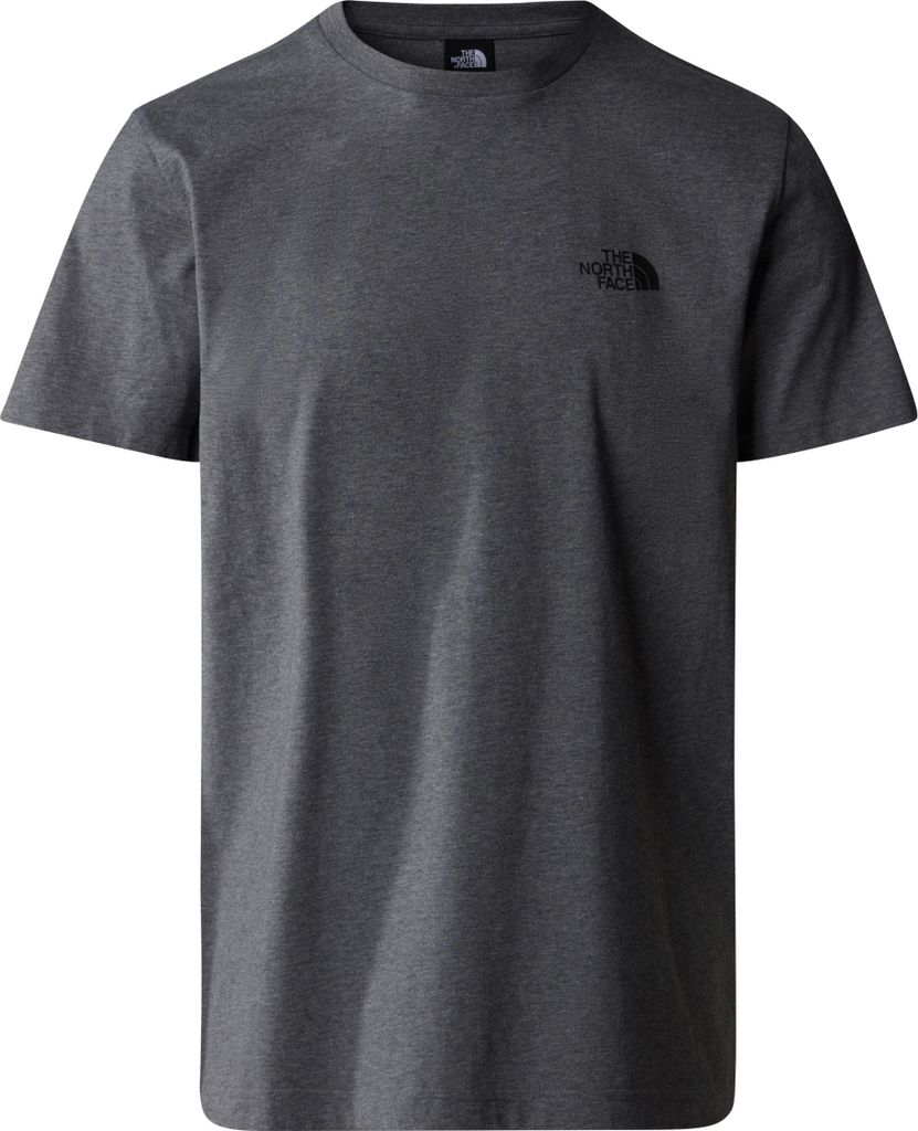 The North Face M S/S Simple Dome Tee Tnf Medium Grey Heather Tnf Medium Grey Heather S