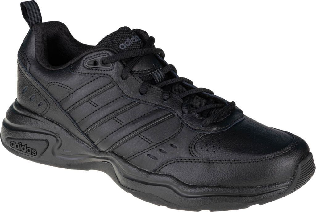 adidas Strutter sportlicher Schnürer Schwarz Produktbild 