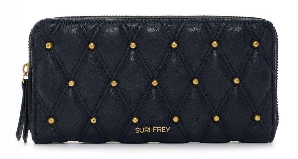 SURI FREY Geldbörse Corey Zip Around Wallet Blue dunkelblau