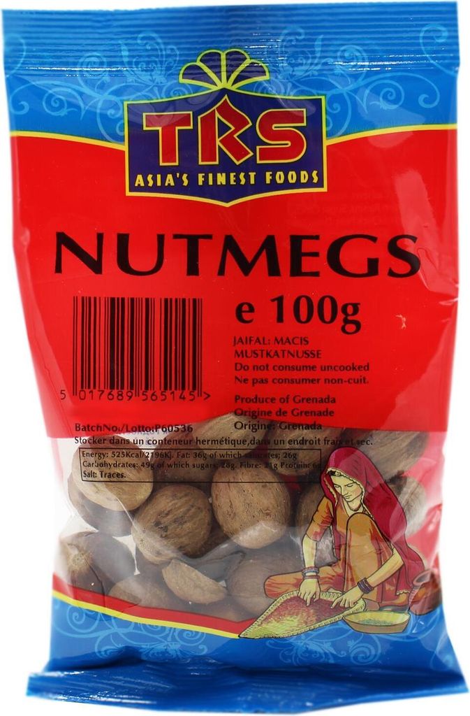 TRS Muskatnüsse 100g Muskatnuss Produktbild 