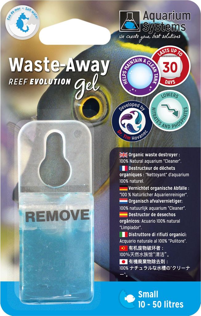 Aquarium Systems Waste-Away Gel Marine - Small (1x)