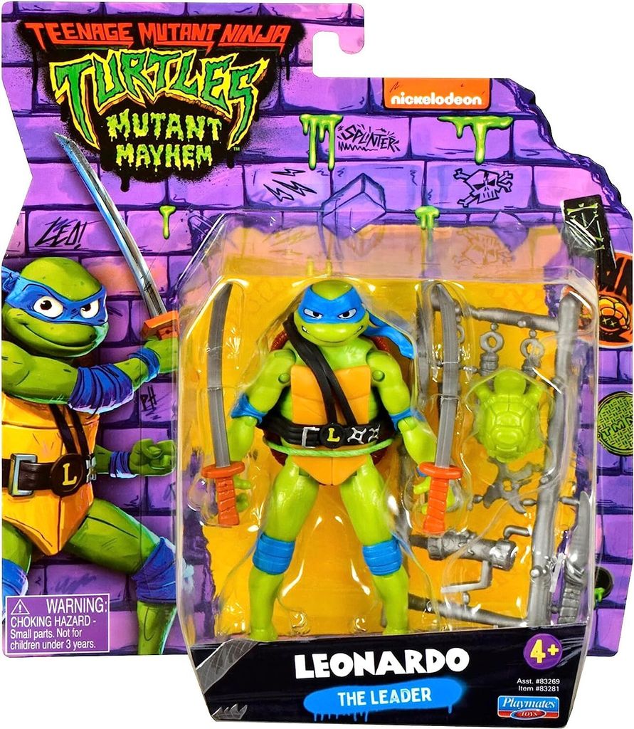 Playmates Toys - Teenage Mutant - Ninja Turtles - Mutant Mayhem - Leonardo