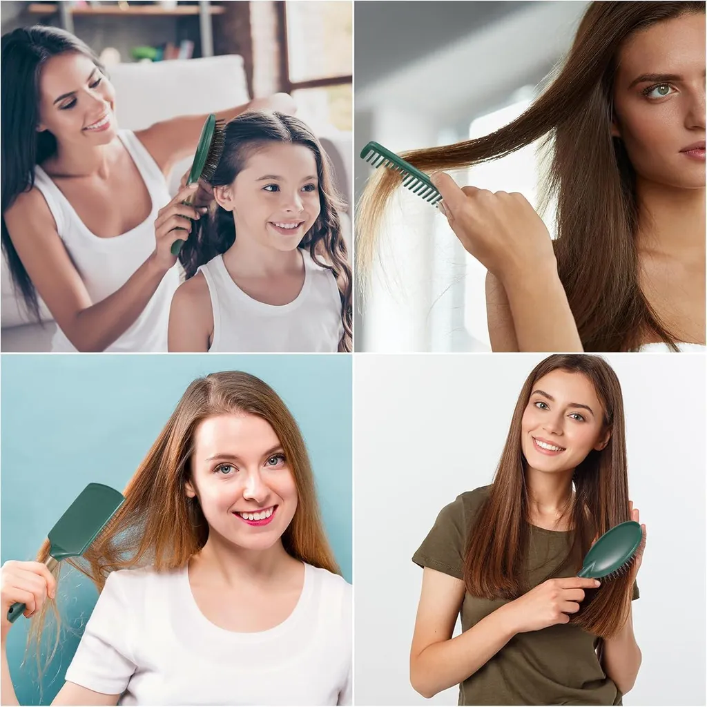 Set de brosses de coiffage pour démêlage facile sur tous types de cheveux - 6