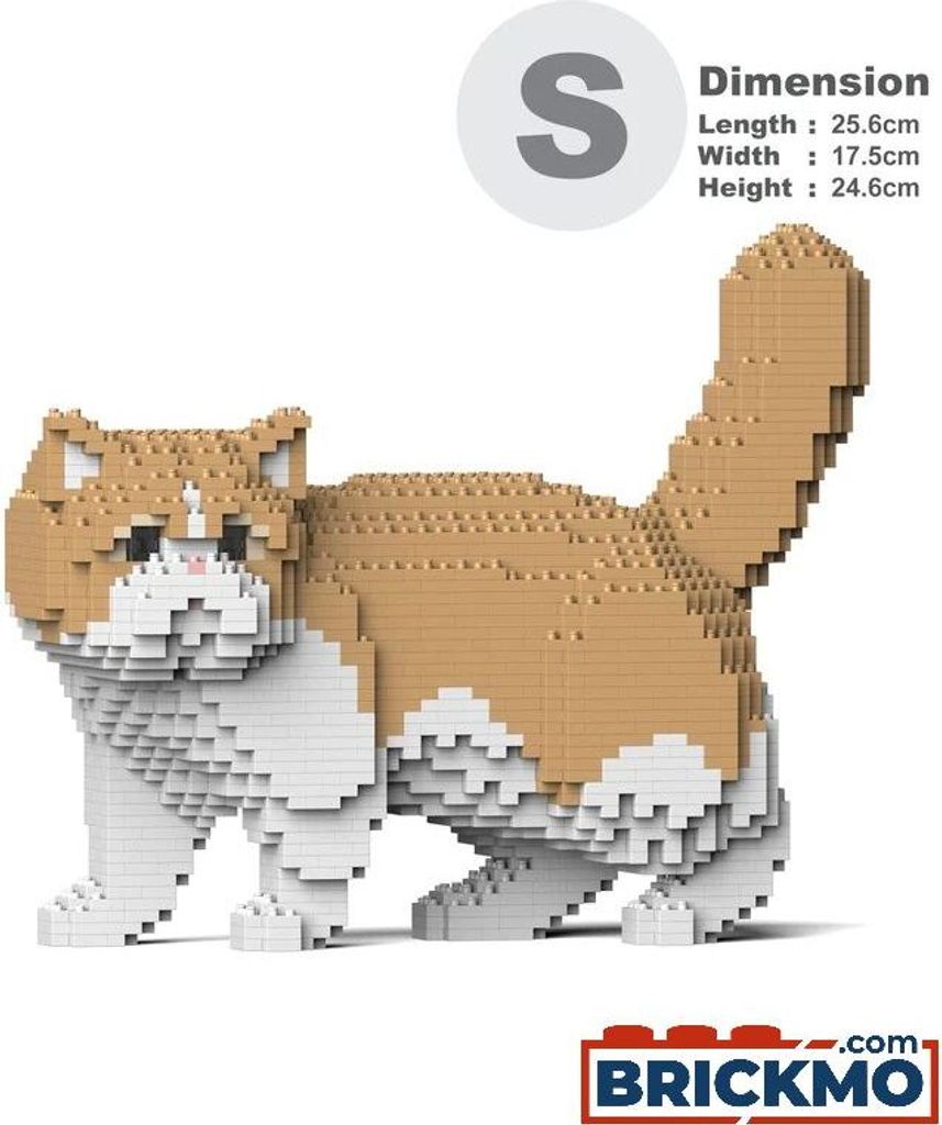 JEKCA Bricks Exotic Shorthair Cat 01S-M01 ST19ESC01-M01
