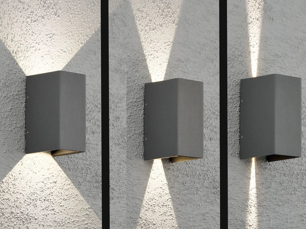 Applique Extérieure Anti-Éblouissement Anthracite à Faisceau Modulable - 11