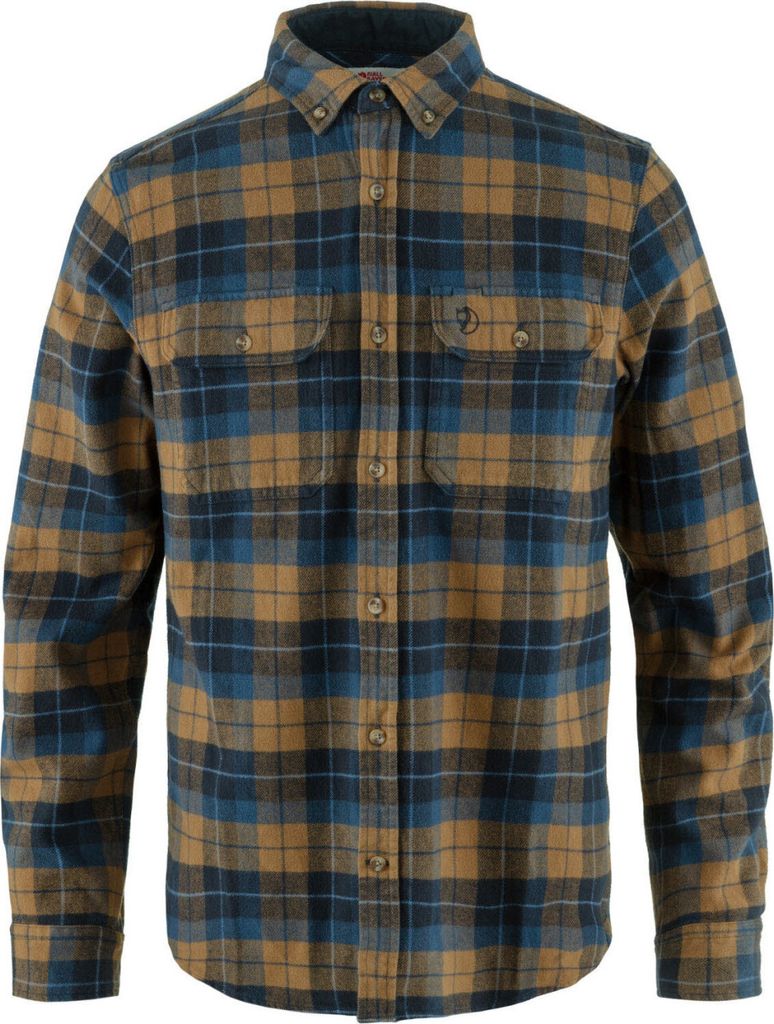 FJÄLLRÄVEN Fjällräven Singi Heavy Flannel Hemd Herren blau 48