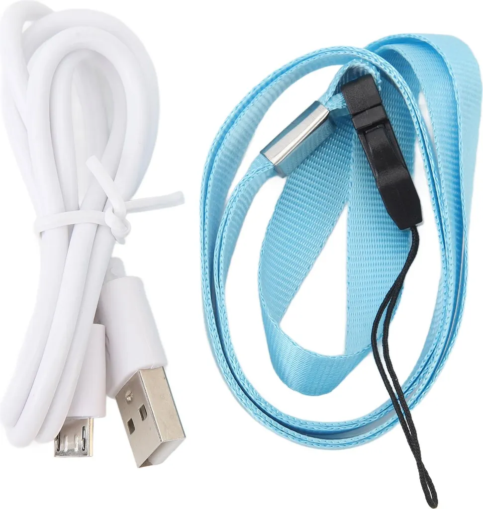 Appareil photo 48 MP avec écran IPS 2,4" et batterie 800 mAh Bleu Ciel