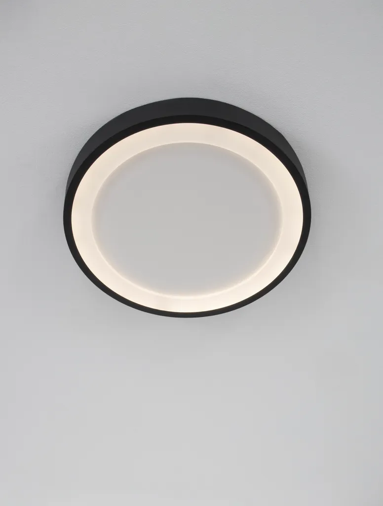 Plafonnier NODI de Nova Luce avec Branches Orientables en Acier Noir - 5