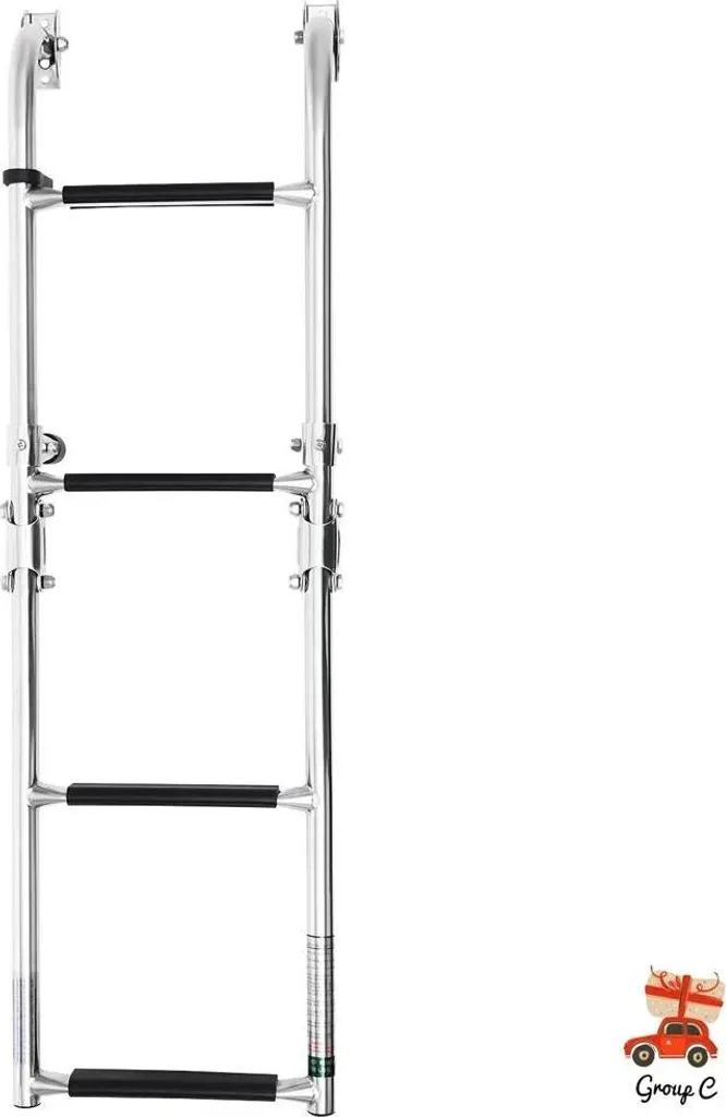 Chargeur flottant en acier inoxydable argenté - Design pliable compact
