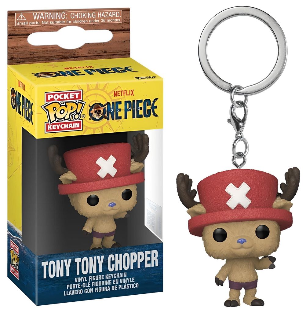 One Piece POP! Porte-clés en vinyle 4 cm Chopper Display Image du produit 