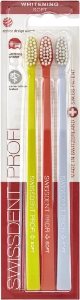 Brosse à dents Whitening Soft Locarno contre la sensibilité et les taches