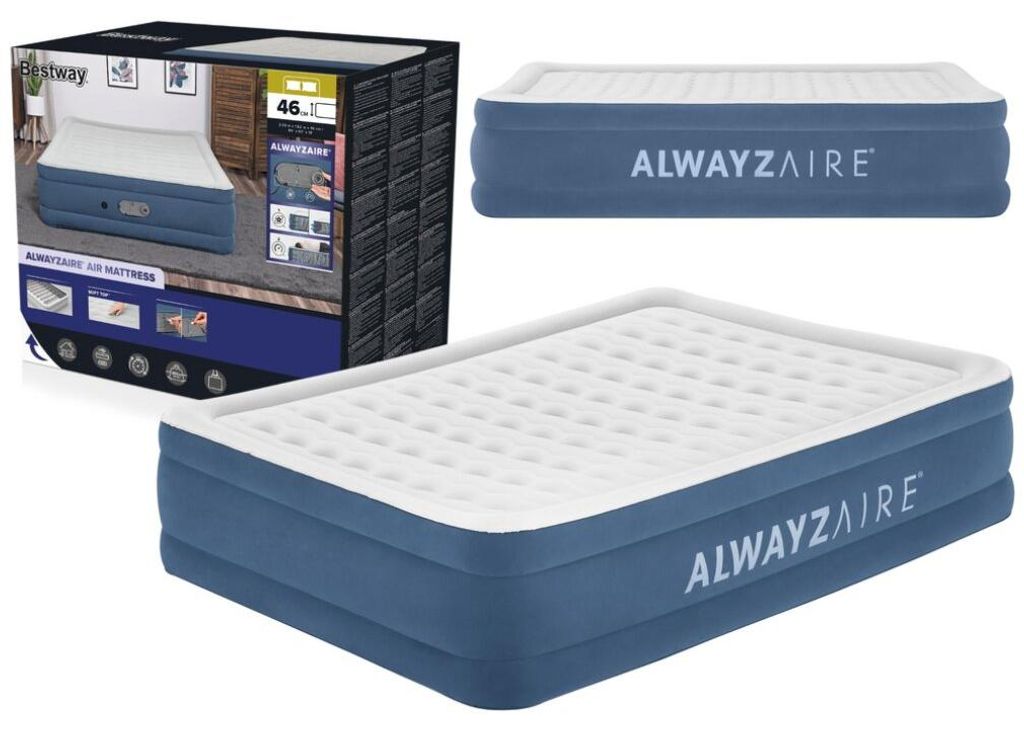 Bestway 67624 / 25, Podwójny materac, Rozmiar królewski, Zdjęcie produktu 