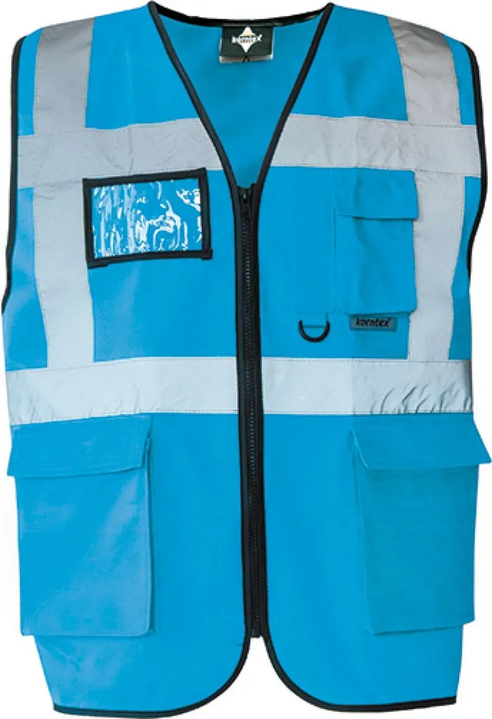 Korntex KXMF Gilet Multifunzione Blu Cielo 3XL | Alta Qualità Professionale