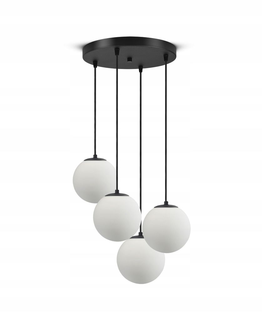 Lampa Sufitowa Wisząca Żyrandol Full Globe Glass 561-EZ4 G9 Zdjęcie produktu 