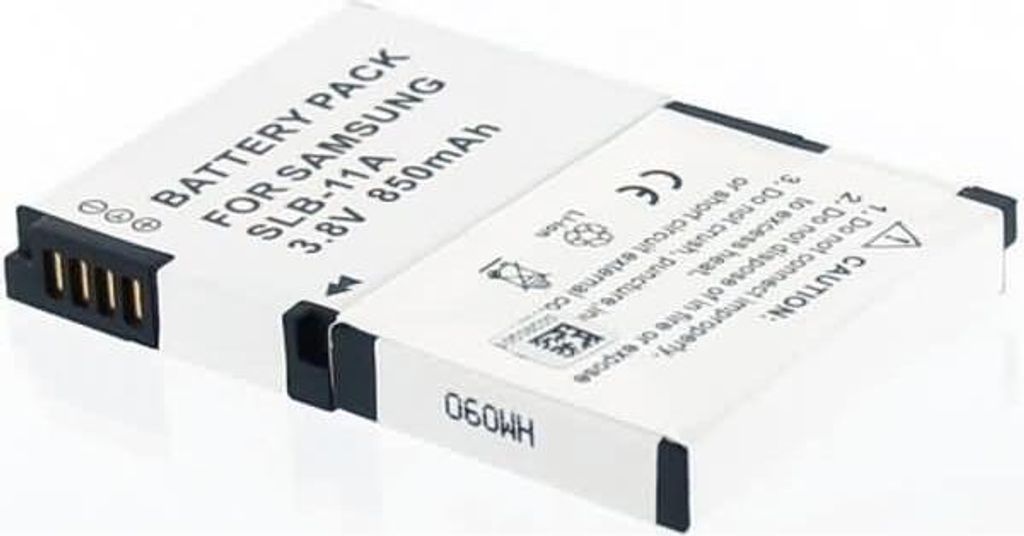 Akku für Samsung EX2F Li-Ion 3,7 Volt 850 mAh schwarz