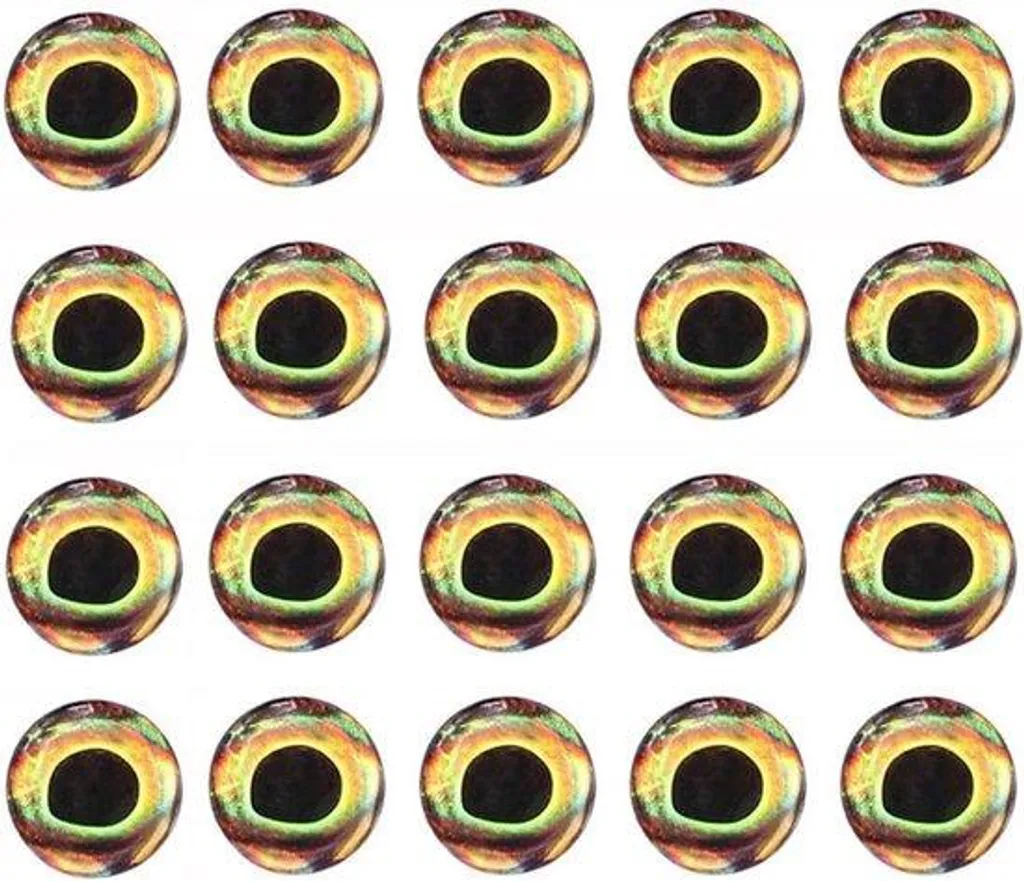Yeux de pêche 4D pour restaurer vos vieux leurres et jigs de pêche